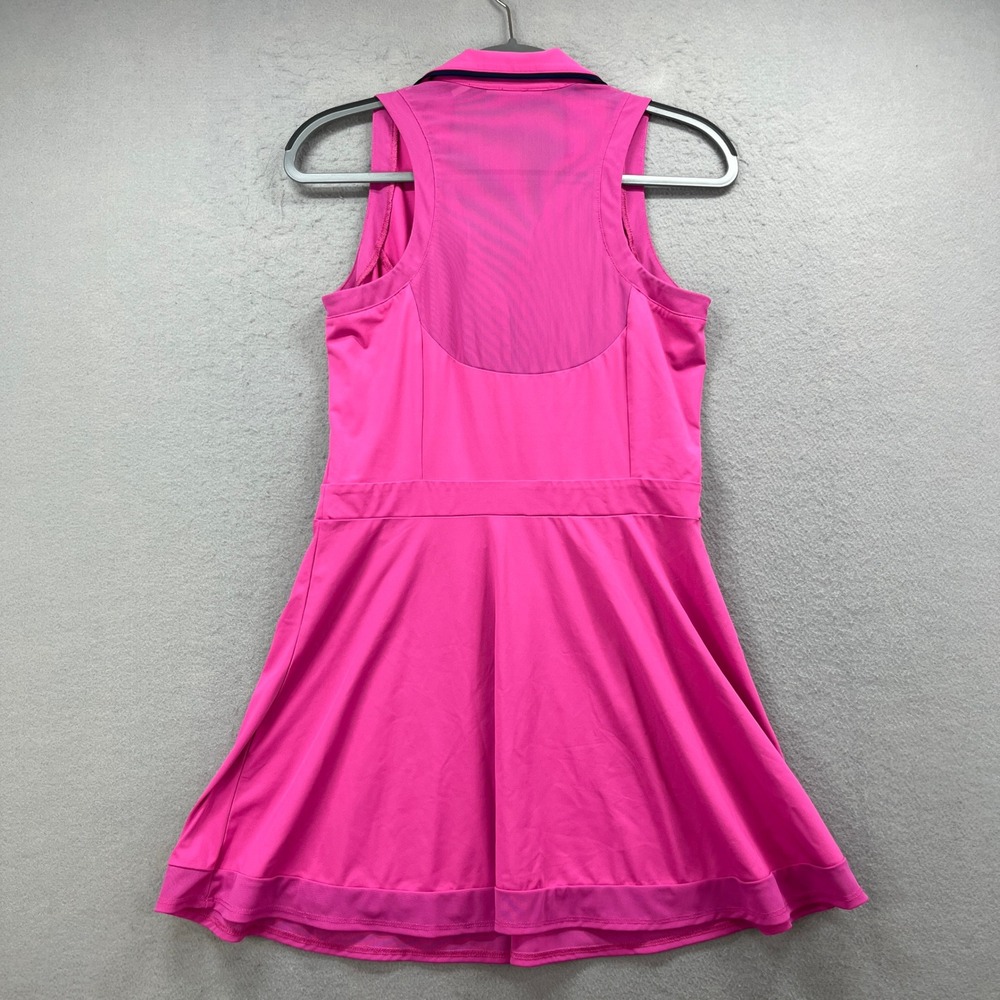 Original Penguin Polo Dress Womens S Pink Sleeveless Golf Tennis Skater - Picture 4 of 11